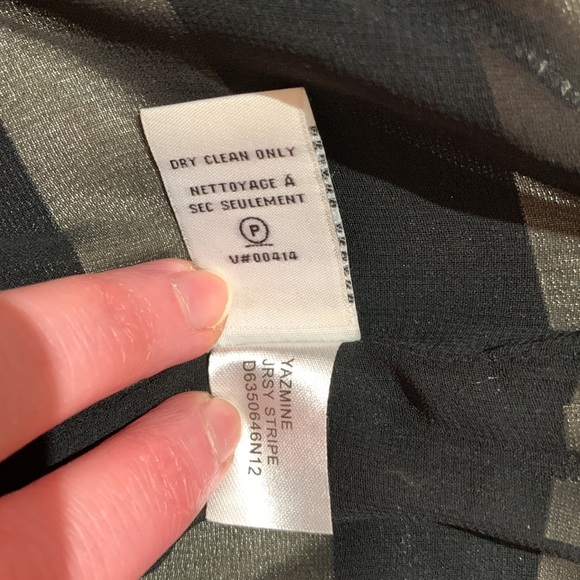 Diane von Furstenberg Yazmine Striped Pleated Shift Dress size 4 - Picture 9 of 13